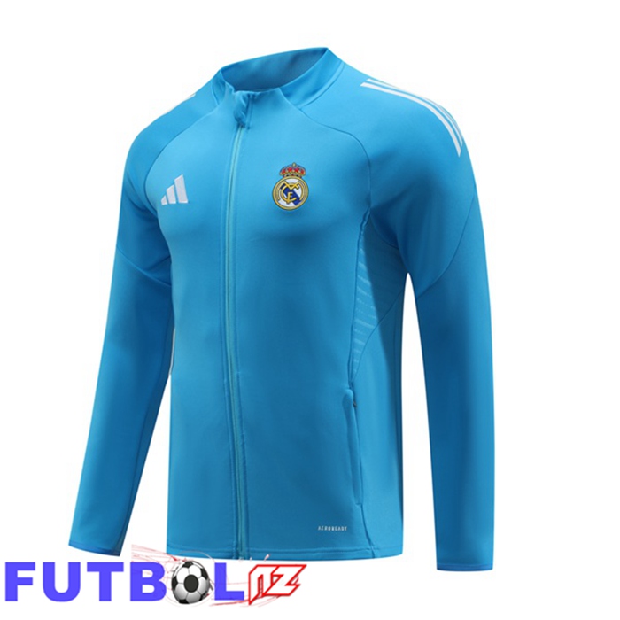 Chaquetas Futbol Real Madrid Azul 2025/2026