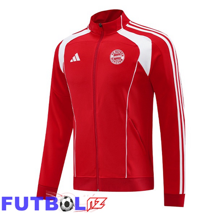 Chaquetas Futbol Bayern Munich Rojo 2025/2026