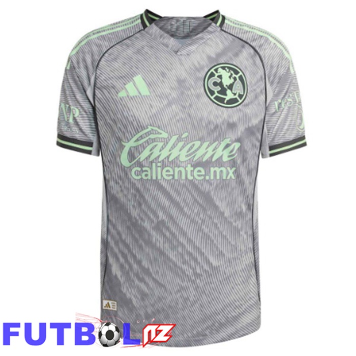 Camisetas De Futbol Club America Tercera Gris 2025/2026
