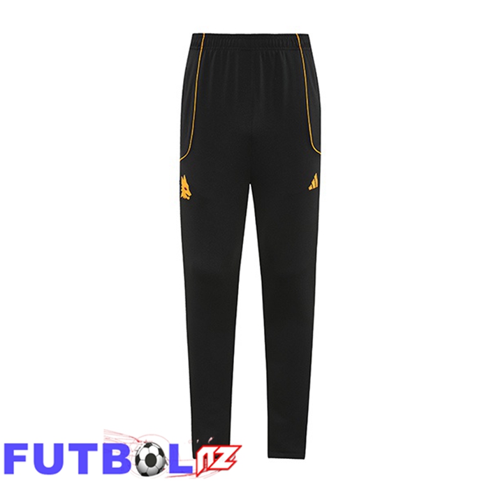 Pantalon Entrenamiento AS Roma Negro 2025/2026
