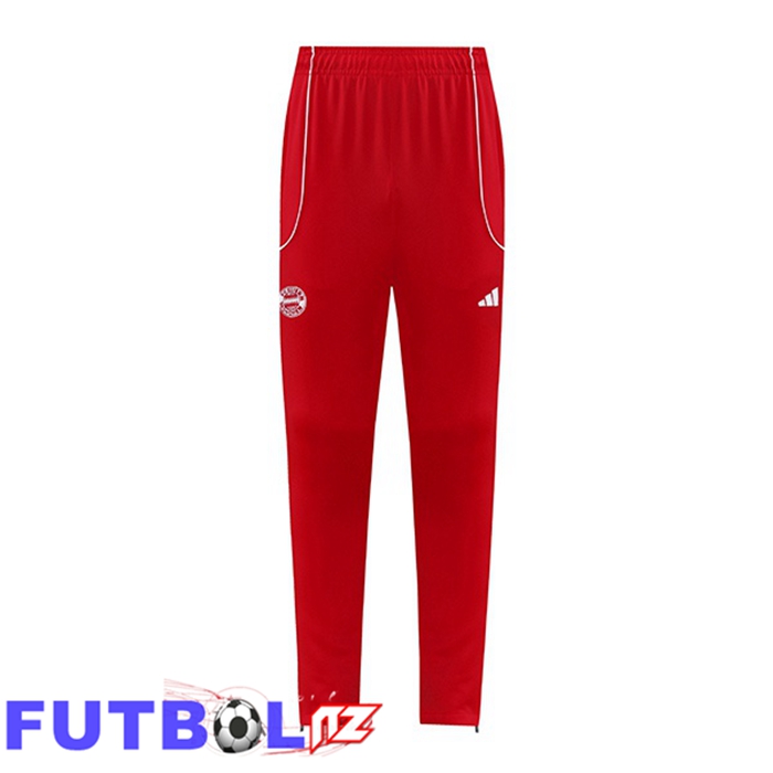Pantalon Entrenamiento Bayern Munich Rojo 2025/2026