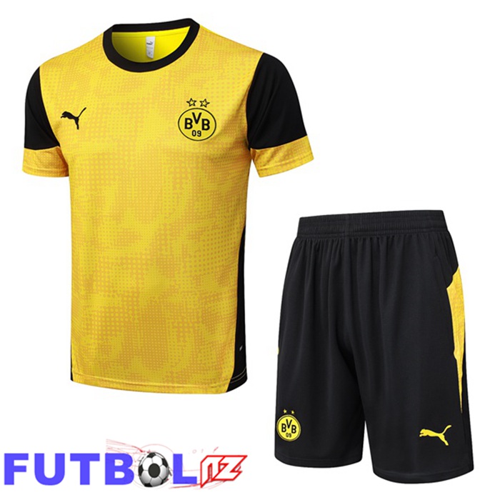 Camiseta Entrenamiento Dortmund BVB + Cortos Amarillo 2025/2026