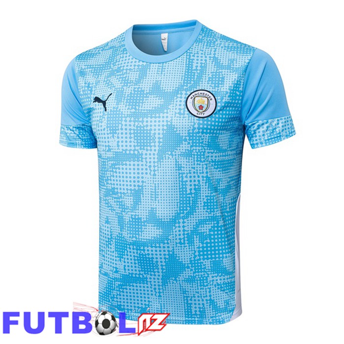 Camiseta Entrenamiento Manchester City Azul 2025/2026