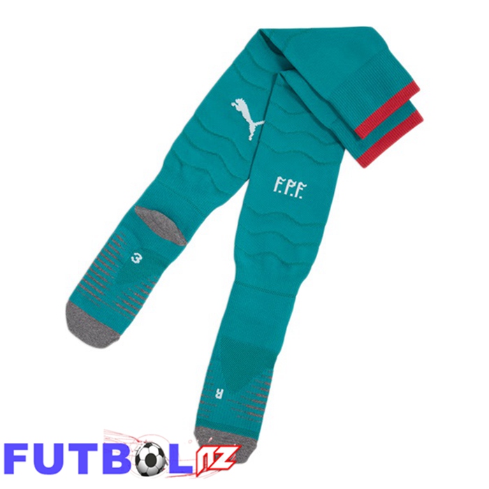 Calcetines De Futbol Portugal Primera Verde 2026/2027