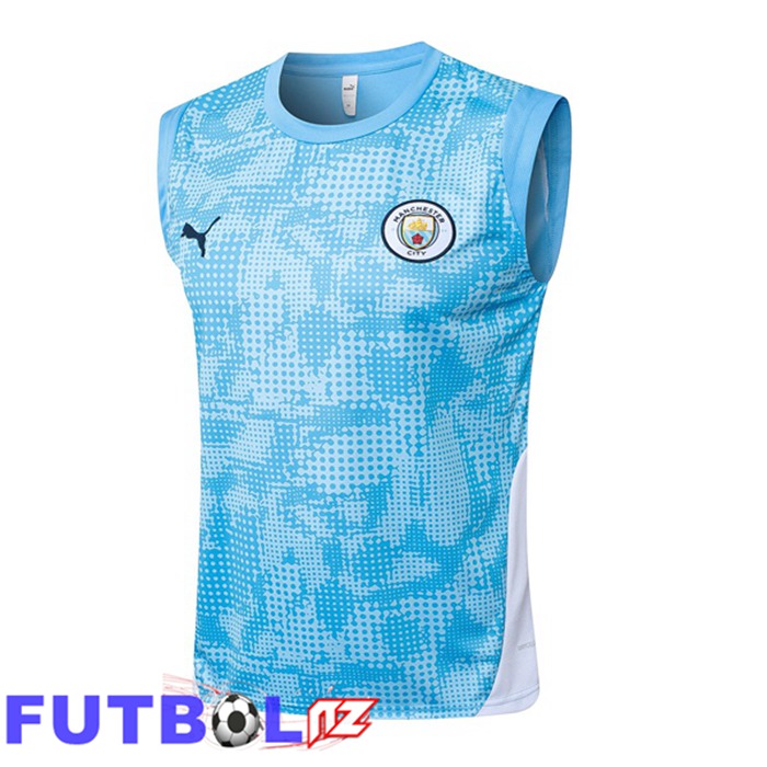 Chalecos De Futbol Manchester City Azul 2025/2026