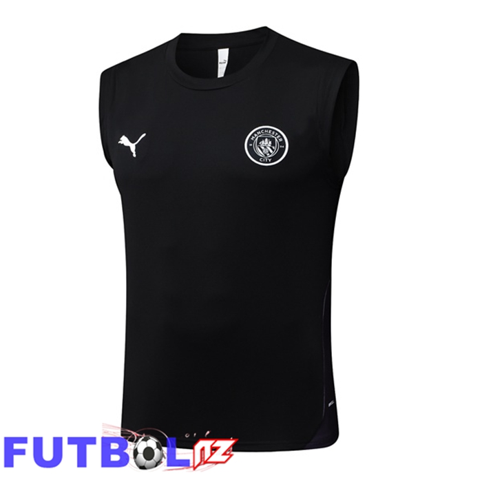 Chalecos De Futbol Manchester City Negro 2025/2026
