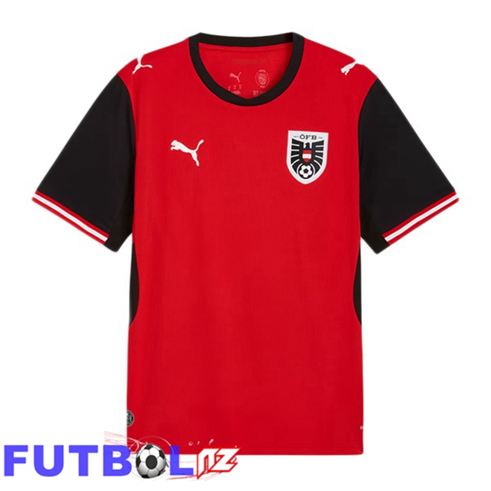 Camisetas De Futbol Austria Primera Rojo Negro 2026/2027
