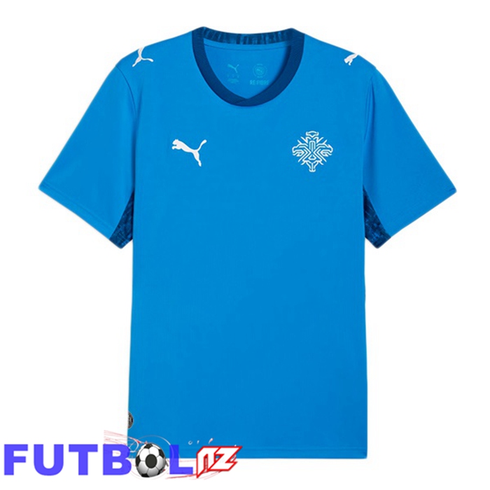 Camisetas De Futbol Islandia Primera Azul 2026/2027 Camisetas De Futbol Islandia Primera Azul 2026/2027