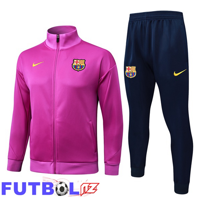 Chandal Equipos De Futbol - Chaqueta FC Barcelona Púrpura 2025/2026