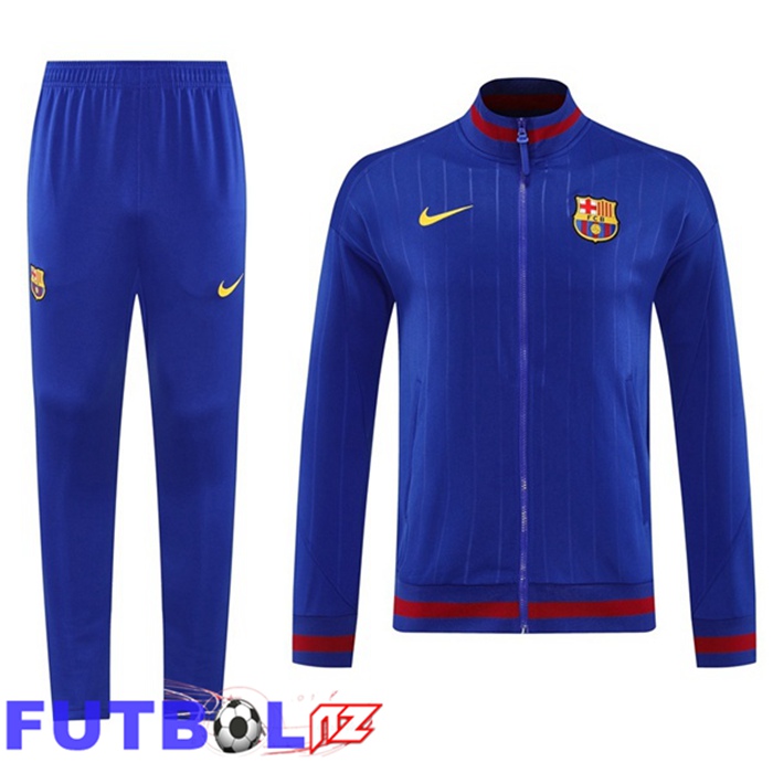 Chandal Equipos De Futbol - Chaqueta FC Barcelona Azul 2025/2026