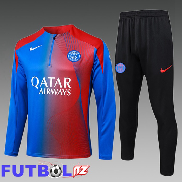 Chandal Equipos De Futbol Paris PSG Ninos Azul Rojo 2025/2026