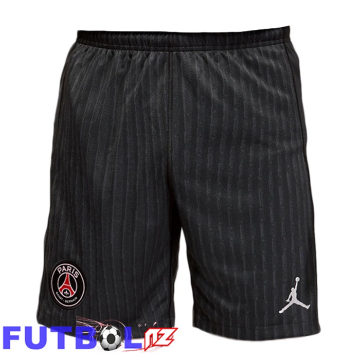 Cortos de Futbol Paris PSG Cuarta Negro 2025/2026