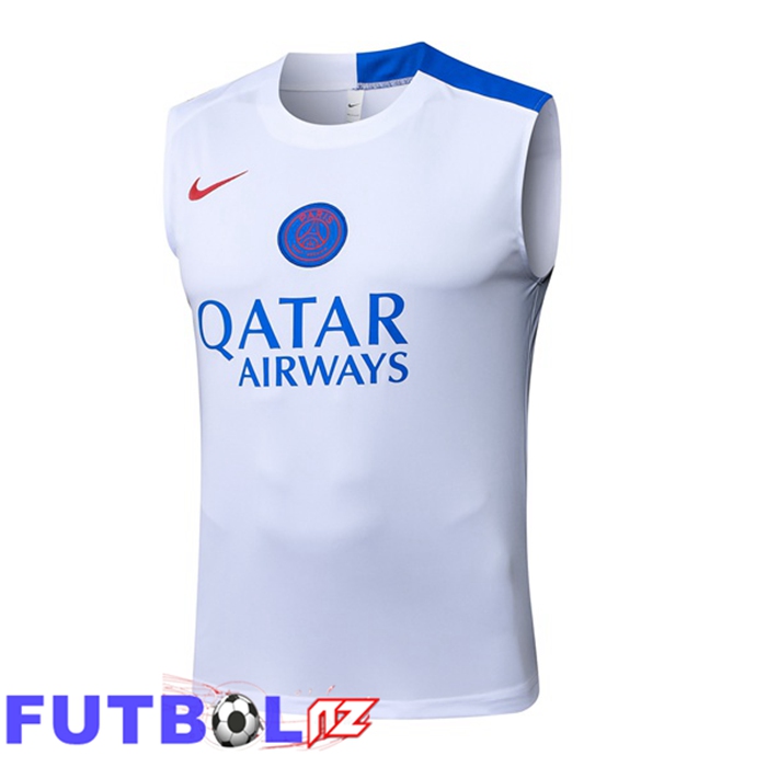 Chalecos De Futbol Paris PSG Blanco 2025/2026
