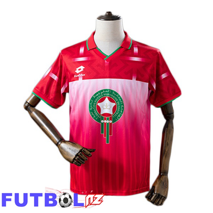 Camisetas De Futbol Marruecos Retro Primera Rojo 1994