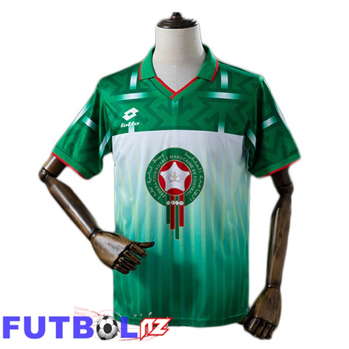 Camisetas De Futbol Marruecos Retro Segunda Verde 1994