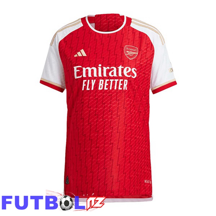 Camisetas De Futbol Arsenal Retro Primera Blanco Rojo 2023-2024