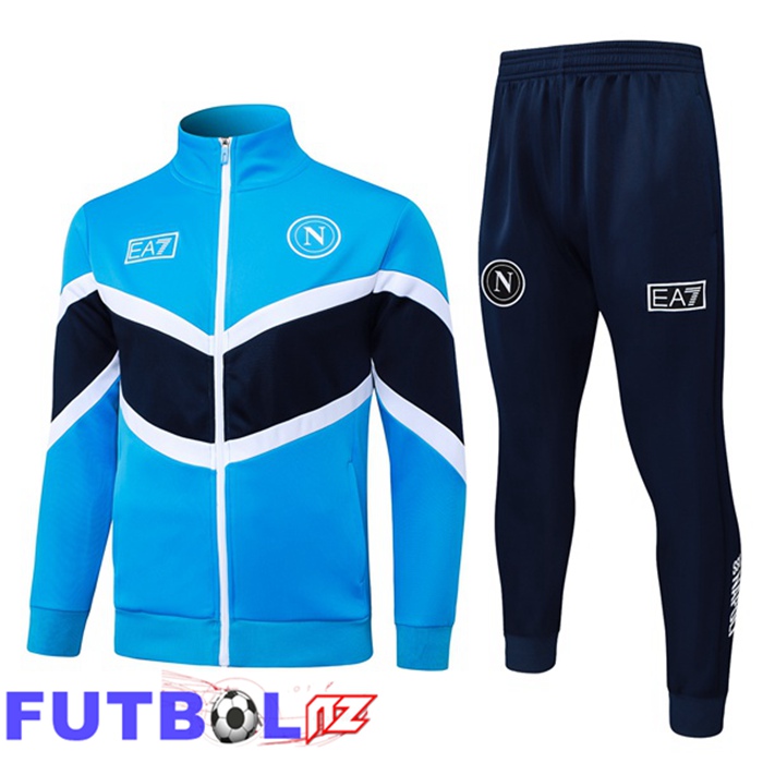 Chandal Equipos De Futbol - Chaqueta SSC Napoli Azul 2025/2026
