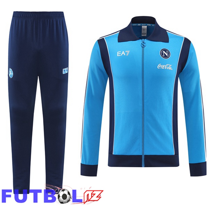 Chandal Equipos De Futbol - Chaqueta SSC Napoli Azul 2025/2026