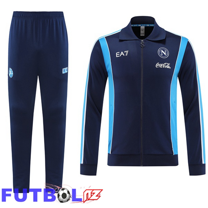 Chandal Equipos De Futbol - Chaqueta SSC Napoli Azul Real 2025/2026
