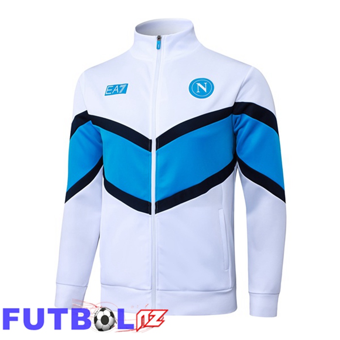 Chaquetas Futbol SSC Napoli Blanco 2025/2026