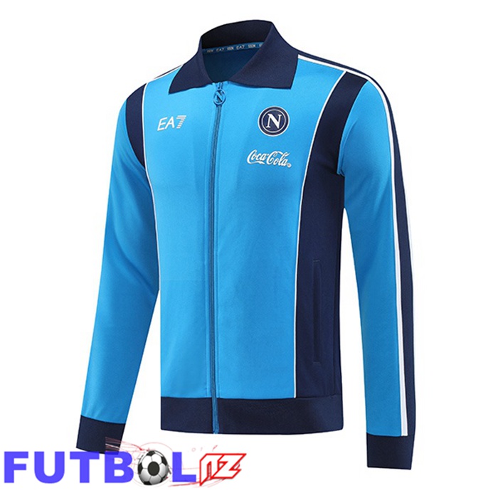 Chaquetas Futbol SSC Napoli Azul 2025/2026