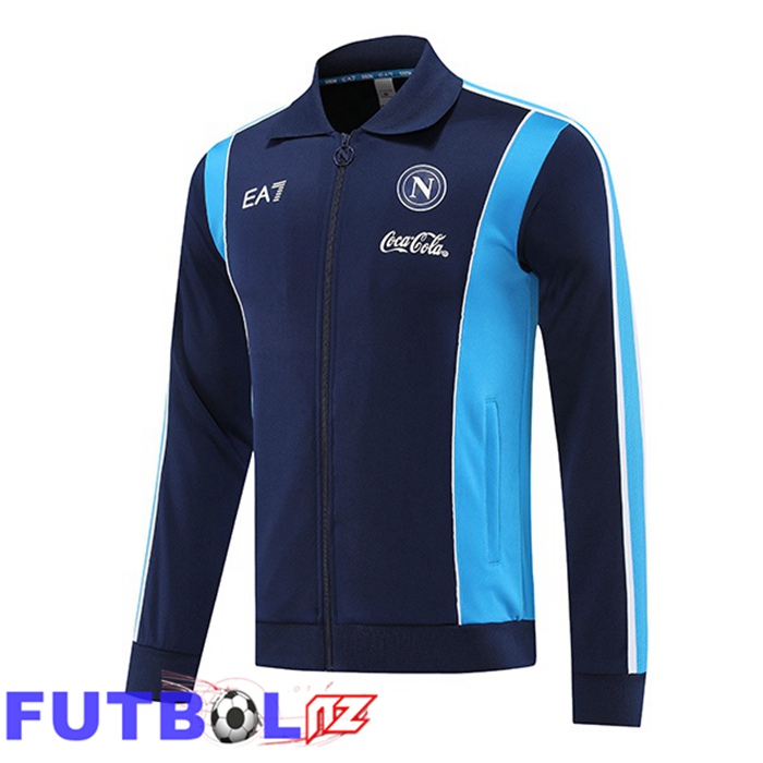 Chaquetas Futbol SSC Napoli Azul Real 2025/2026