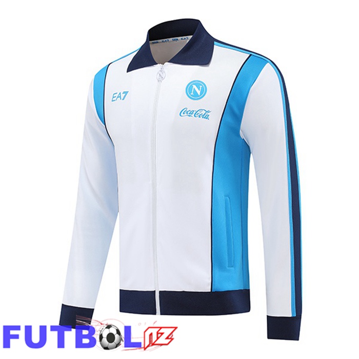 Chaquetas Futbol SSC Napoli Blanco 2025/2026