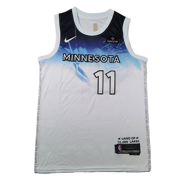 Camiseta Minnesota Timberwolves (REID #11) 2024/2025 Blanco/Azul - MD.4
