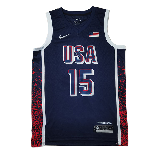 Camiseta USA (BOOKER #15) 2025/2026 Azul Oscuro