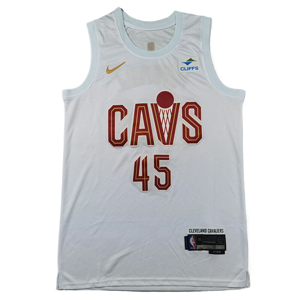 Camiseta Cleveland Cavaliers (MITCHELL #45) 2024/2025 Blanco/Rojo