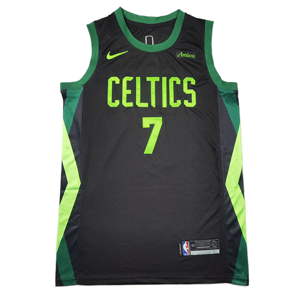 Camiseta Boston Celtics (BROWN #7) 2024/2025 Negro/Verde