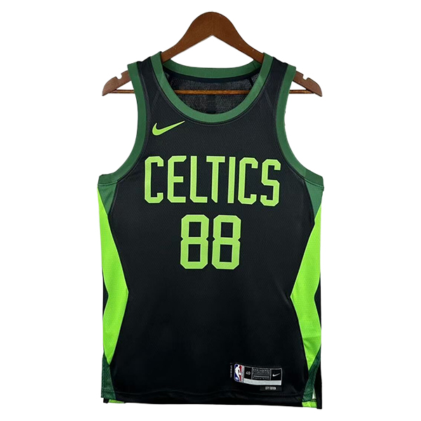 Camiseta Boston Celtics (QUETA #88) 2024/2025 Negro/Verde