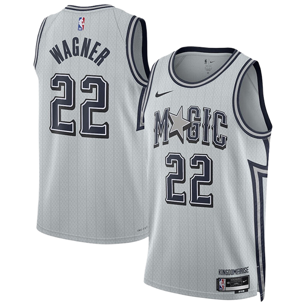 Camiseta Orlando Magic (WAGNER #22) 2024/2025 Blanco/Gris