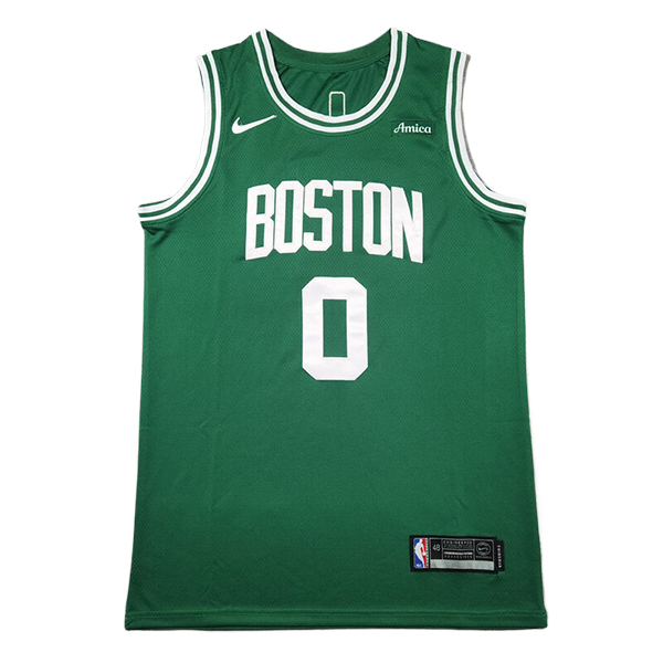 Camiseta Boston Celtics (TATUM #0) 2024/2025 Verde