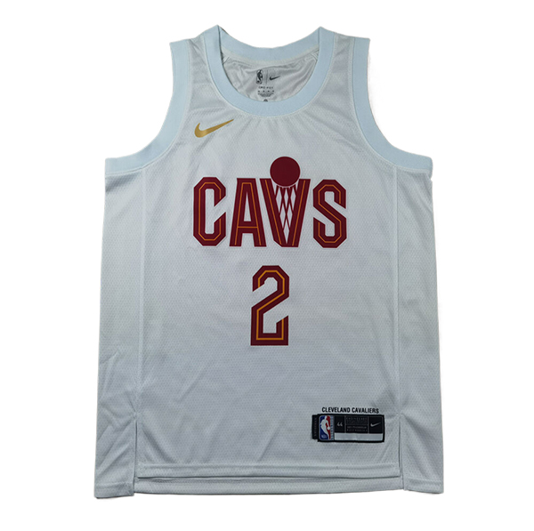 Camiseta Cleveland Cavaliers (IRVING #2) 2024/2025 Blanco/Rojo