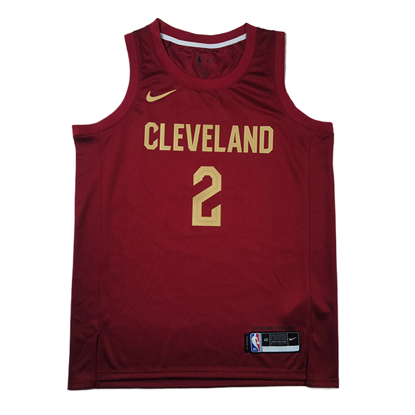 Camiseta Cleveland Cavaliers (IRVING #2) 2024/2025 Rojo/Amarillo