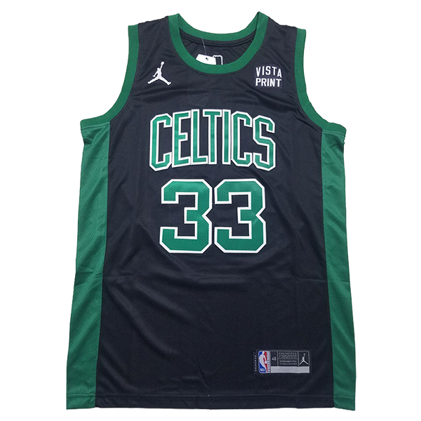 Camiseta Boston Celtics (BIRD #33) 2024/2025 Negro/Verde - MD.2