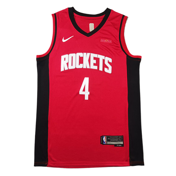 Camiseta Houston Rockets (GREEN #4) 2024/2025 Rojo/Negro