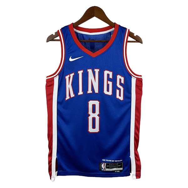 Camiseta Sacramento Kings (LAVINE #8) 2025/2026 Azul/Rojo/Blanco