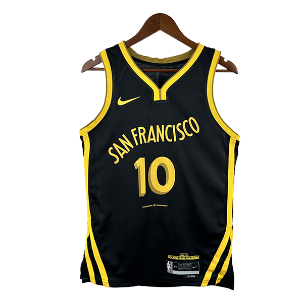 Camiseta Golden State Warriors (BUTLER III #10) 2025/2026 Negro/Amarillo - MD.2