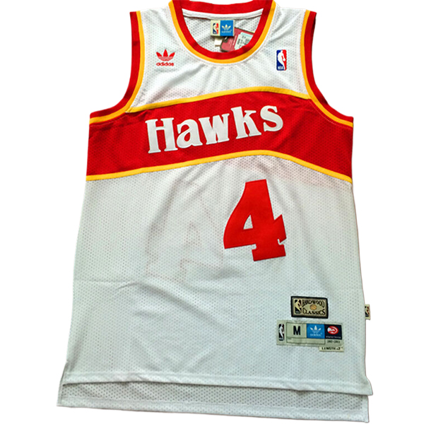 Camiseta Atlanta Hawks (WEBB #4) 2025/2026 Blanco/Rojo