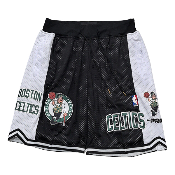 Cortos NBA Boston Celtics 2025/2026 Negro/Blanco