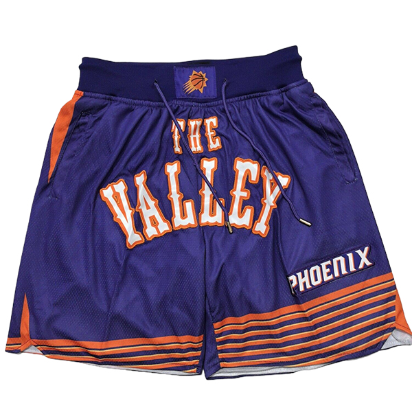 Cortos NBA Phoenix Suns 2025/2026 Púrpura/Naranja - MD.2