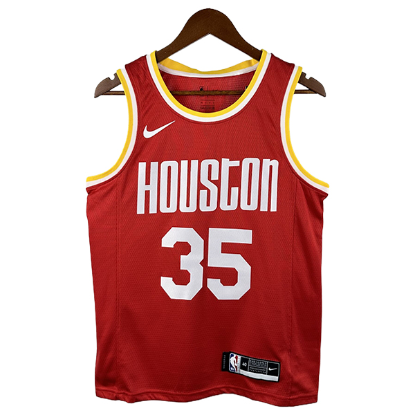 Camiseta Houston Rockets (DURANT #35) 2025/2026 Rojo/Blanco