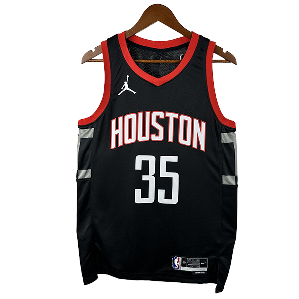 Camiseta Houston Rockets (DURANT #35) 2025/2026 Negro/Rojo