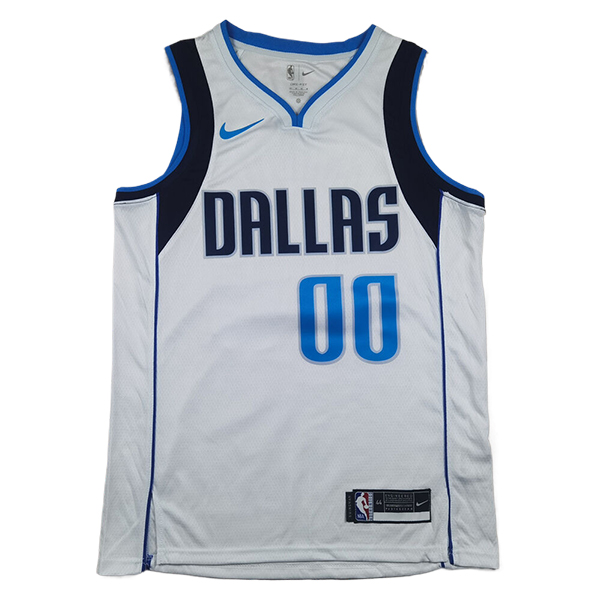 Camiseta Dallas Mavericks (CHRISTIE #00) 2025/2026 Blanco/Azul/Negro