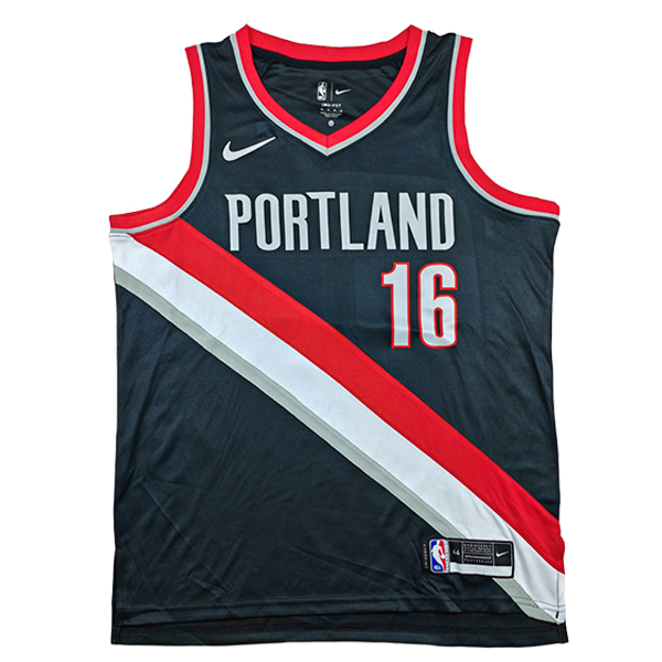 Camiseta Portland Trail Blazers (YANG #16) 2025/2026 Negro/Rojo