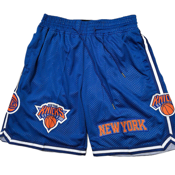 Cortos NBA New York Knicks 2025/2026 Azul/Naranja