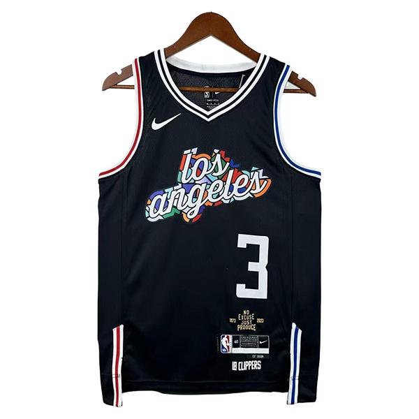 Camiseta Los Angeles Clippers (PAUL #3) 2025/2026 Negro
