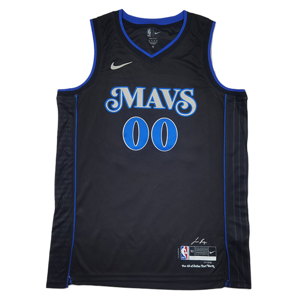 Camiseta Dallas Mavericks (CHRISTIE #00) 2025/2026 Azul/Negro